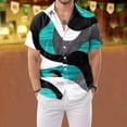 thumbnail image 2 of 80s Funny Nightclub Tee Shirt Retro 80s 90s Mens Shirts Hawaiian Shirt Casual Button Down Short Sleeve Beach Shirt Medium with Pocket, 2 of 5