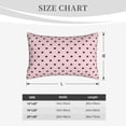 thumbnail image 4 of Gukieu Cute Cat Print Plush Pillow Cover, Hidden Zipper Pillow Protector without Pillow Core, Suitable for Bedroom, Office, Car Decoration-20"x30", 4 of 6