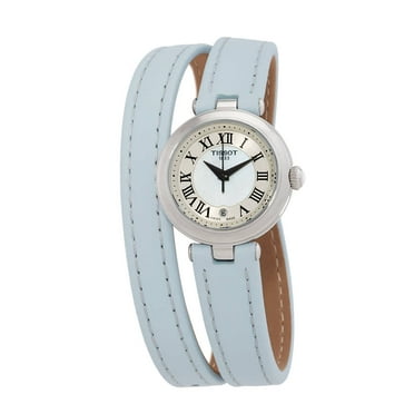 Tissot Bellissima Small Lady M Double Tour Strap Quartz White Mother of Pearl Dial Ladies Watch T126.010.16.113.01