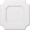 thumbnail image 1 of Ekena Millwork CMP30LE 30 Po OD x 18 Po Carré Locke Architectural Grade Médaillon de Plafond Contemporain en PVC, 1 of 3