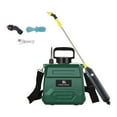 thumbnail image 4 of Lawn Garden Electric Sprayer with Shoulder Strap Retractable Rod Versatile Portable Single Button for Outdoor Watering 8 Liters Green, 4 of 9