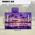 thumbnail image 7 of Xoenoiee Palm Tree Sunset Cloud Print Universal Golf Cart Seat Towel Blanket for Club Car Precedent Tempo DS EZGO TXT RXV More 2 Seat Carts Keeps Seat Clean Comfortable Golf Cart Seat Cushion Covers, 7 of 7