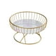 thumbnail image 5 of Tazón de frutas Macarena Soporte decorativo de un solo nivel blanco rosa, 5 of 8