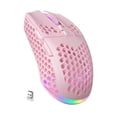 thumbnail image 1 of Ratón inalámbrico para juegos SOLAKAKA SM600 PLUS Bluetooth 5.1 Rosa, 1 of 6