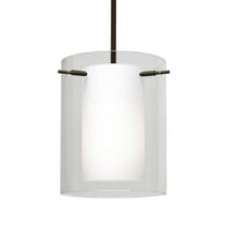 Besa Lighting 1TT-C00607-LED-BR Pahu 8 Pendant Bronze