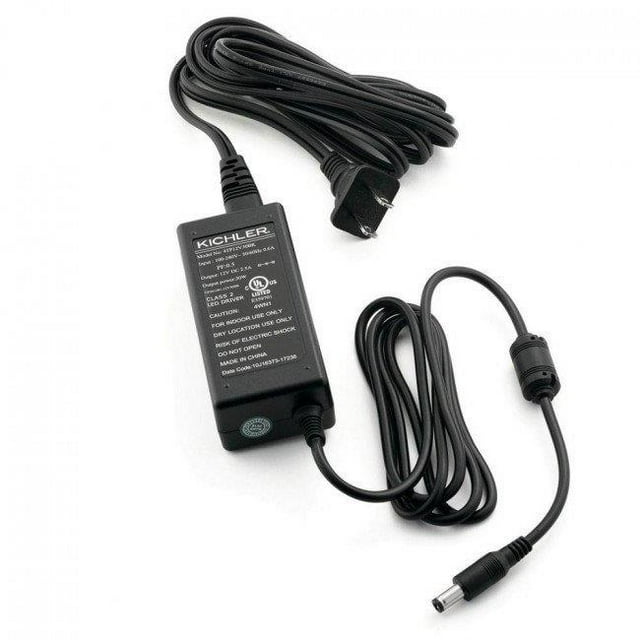 Kichler 4TP12V30BK 12V Plug in 30W LED Power Supply, Black
