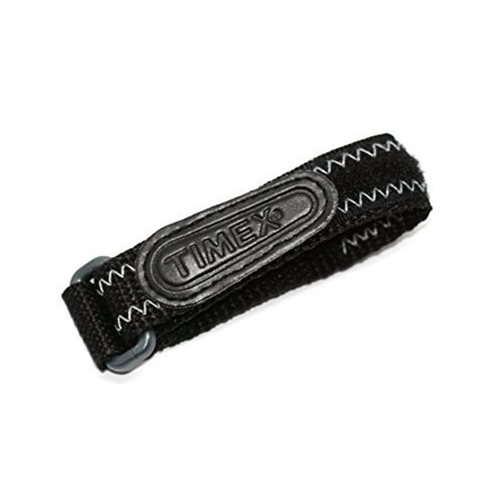 Timex - TIMEX 12-16MM BLACK GRAY HOOK & LOOP FAST WRAP REPLACEMENT WATCH BAND STRAP - Walmart.com