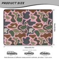 thumbnail image 7 of HUIACONG Pink Duck Camo Car Trunk Mat 29" x 39" Stain Resistant Anti-Skid Polyester Cargo Liner All Season Trunk Guard Quick Setup Universal Fit for SUVs Sedans Trucks Moisture, 7 of 7