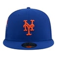 thumbnail image 2 of Men's New Era  Royal New York Mets Hidden Hit 59FIFTY Fitted Hat, 2 of 5