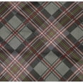 thumbnail image 4 of oneOone Organic Cotton Poplin Twill Fabric Tartan Check Printed Craft Fabric BTY 42 Inch Wide, 4 of 4