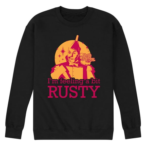 The Wizard of Oz - A Bit Rusty Tin Man - Men's Crew Neck Fleece Pullover