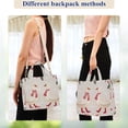 thumbnail image 4 of FORMRS Womens Corduroy Tote Bag Crossbody Shoulder Handbag with Pocket, Winter Geese, 4 of 7