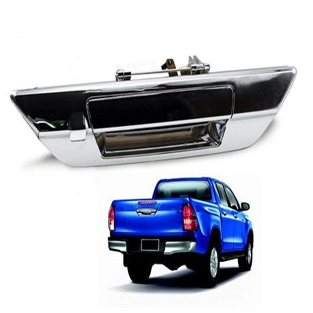 Chrome Tailgate Handle with Camera Hole 690900K120 for Toyota Hilux