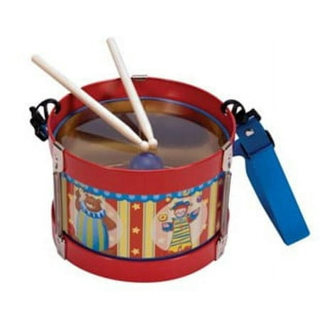 UPC: 0019649202867 | Schylling Tin Drum With an Adjustable Strap and Two Wooden Drumsticks