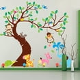 thumbnail image 2 of Vinil Decorativo Infantil Animales Árbol Búho Mono Habitacio Dara Baby Syene VinDe172, 2 of 4