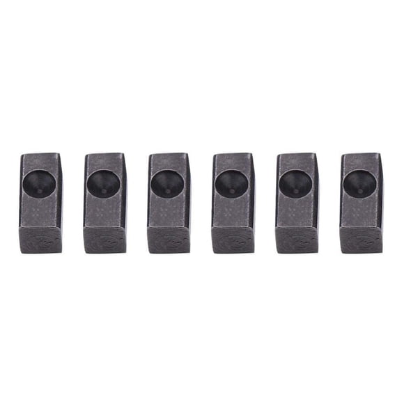 Bloques de inserción de 6 PCS, bloques de inserción de bloqueo Pro String para sillín de guitarra el
