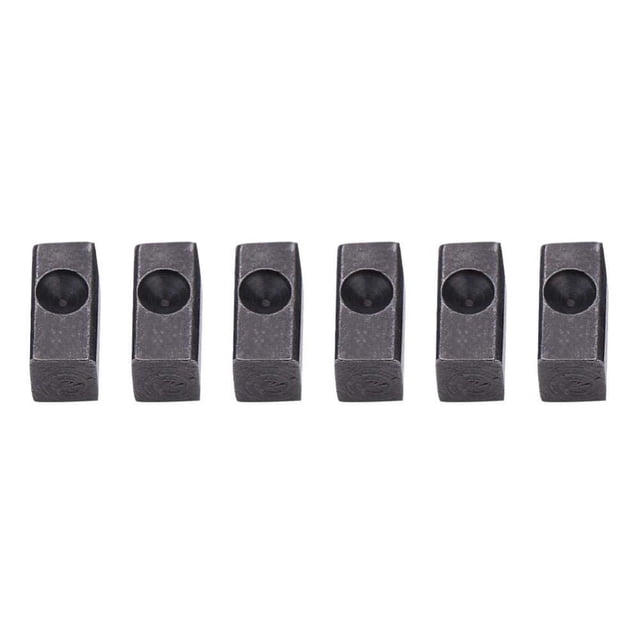 Bloques de inserción de 6 PCS, bloques de inserción de bloqueo Pro String para sillín de guitarra el