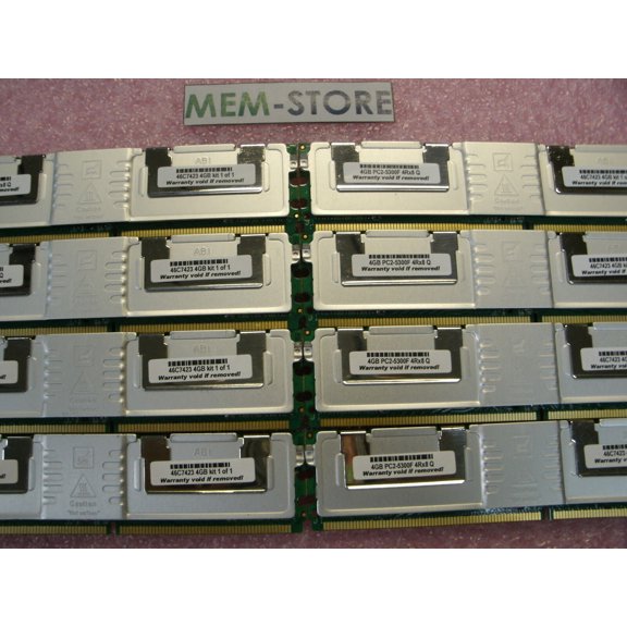 46C7423 32GB (8x4GB) PC2-5300L FBDIMM Memory IBM x3400 7975 7976, x3550 7979 (3rd Party)