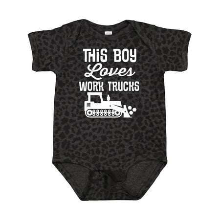 

Inktastic Construction Truck Bulldozer Boys Gift Baby Boy Bodysuit