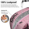 thumbnail image 5 of Lunch Bag Lunch Box for Women Reusable Insulated Lunch Cooler Bags,Large Capacity for Work Travel Picnic,Water-Resistant Halloween Lunch Tote Bag Gifts for Woman Mom Pink, 5 of 6