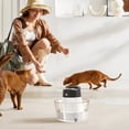thumbnail image 5 of Wireless Cat Water Fountain, Cat Fountain Battery Operated, 25oz/1L Pet Water Fountain Cordless, Rechargeable Automatic Fountain with Motion Sensor, Ultra-Quiet, Black, 5 of 9