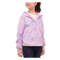 thumbnail image 5 of Rokka&Rolla Girls' Ombré Windbreaker Fleece Lined Jacket, 5 of 10