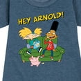 thumbnail image 3 of Hey Arnold! - Arnold, Gerald, and Abner - Toddler And Youth Girls Fleece Dress, 3 of 5