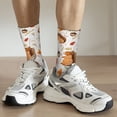 thumbnail image 6 of Logiee Squirrel Print Adult Socks for Men & Women,Calf Socks, Ankle Socks,Boots Socks,Breathable Casual Sock,Unisex Crew Socks, 6 of 6