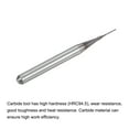 thumbnail image 4 of Uxcell 1/8" Shank 0.4mm x 3mm Diamond Film Coated Carbide Left Hand End Mill Bits 10 Pack, 4 of 6