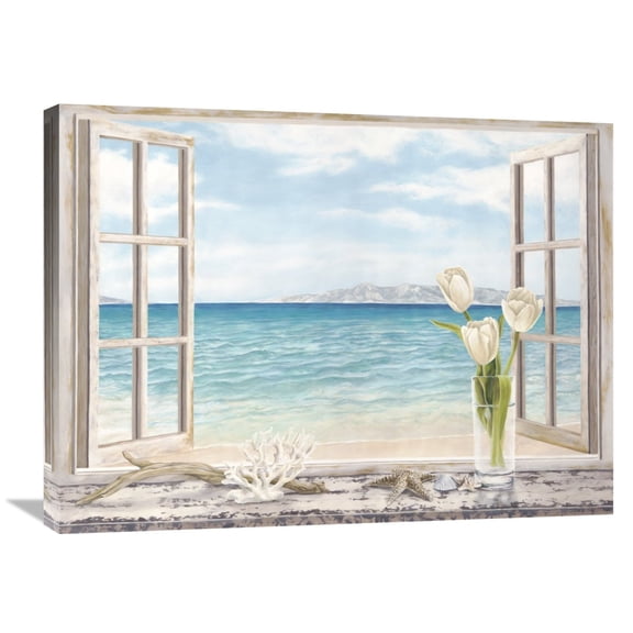 Global Gallery Remy Dellal,'Ocean View' Stretched Canvas Artwork