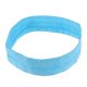 thumbnail image 1 of 1 Uds diademas, bandas para el sudor, diadema elástica que absorbe la humedad, para deportes de fitness, poliéster, silicona, azul, 1 of 7