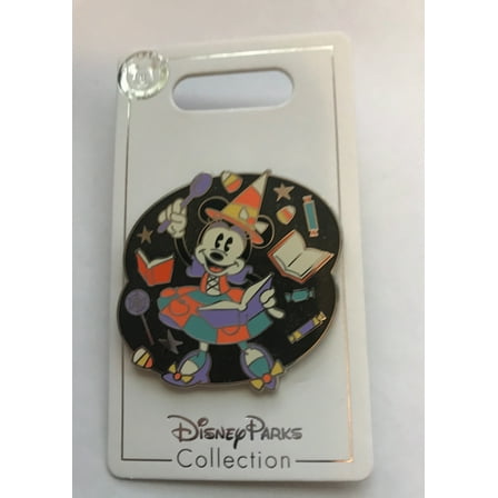 Disney Parks Halloween Minnie Mouse Witch Pin New with Card