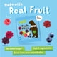 thumbnail image 3 of Real Fruit Snack Minis, Raspberry/Blueberry, No added Sugar, All Natural, Bite Sized Snacks for Kids, Non GMO, Gluten Free, Vegan, 3.5 OZ, 3 of 5