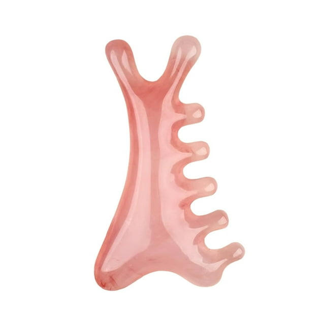 Hearth & Gear Massage Tools For Relaxation Scalp And Body Self Massage Tool Versatile Resin Design For All Skin Types Ideal For Home And Travel Use Shoulder Massage Muscle Massage Stone Vibrating Rose