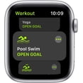 thumbnail image 3 of Apple Watch SE (GPS, 40mm) - Silver Aluminum Case with White Sport Band (Renewed), 3 of 7
