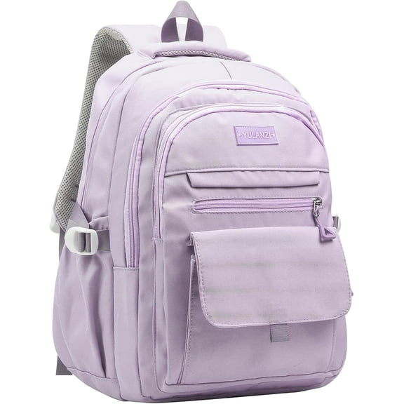 BTEPSGA Large School Backpack, College Aesthetic Laptop Bookbag for Women,Purple