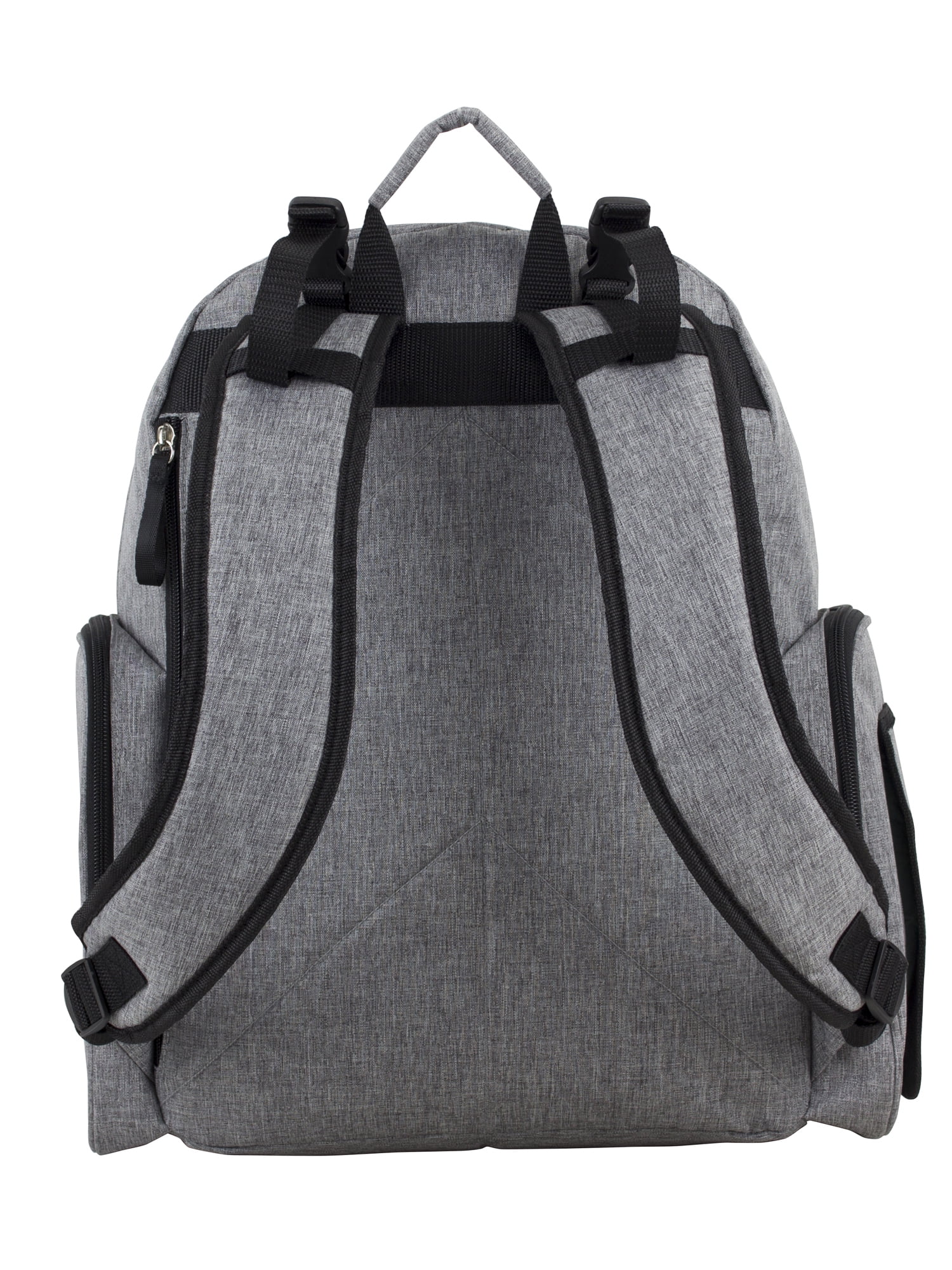Eastsport Bond St. Large Multi-Function Backpack Diaper Bag with Changing Pad, Grey