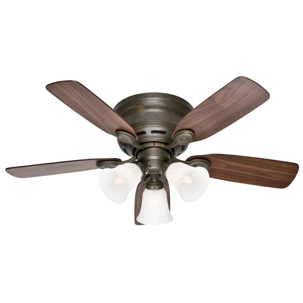 Hunter 51045 Low Profile Plus 42 Inch 5 Blade Quiet Ceiling Fan w