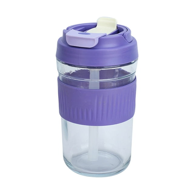 Fesfesfes Travel Mug Portable Drinking Cup Reusable Water Cup Versatile Mug for Coffee and Tea for Travel Commuting and Daily Use Durable and Leak-Proof