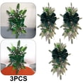 thumbnail image 1 of Guirnalda Decorativa Ambiente para El Navideña (sin Luz) Color Verde 3 Uds., 1 of 5
