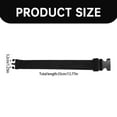 thumbnail image 4 of Belt Extender 1 Black Portable Simple Fashionable Belt Extender for Fanny Strap Extension Waist Bag Belts Belt Extender for Fanny Luggage And Waist Belt Extenders for Pants Seat Belt Extender, 4 of 10