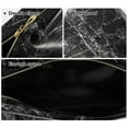 thumbnail image 3 of Unique Bargains Floral Makeup Bag Zipper Flower Cosmetic Pouch Black, 3 of 7