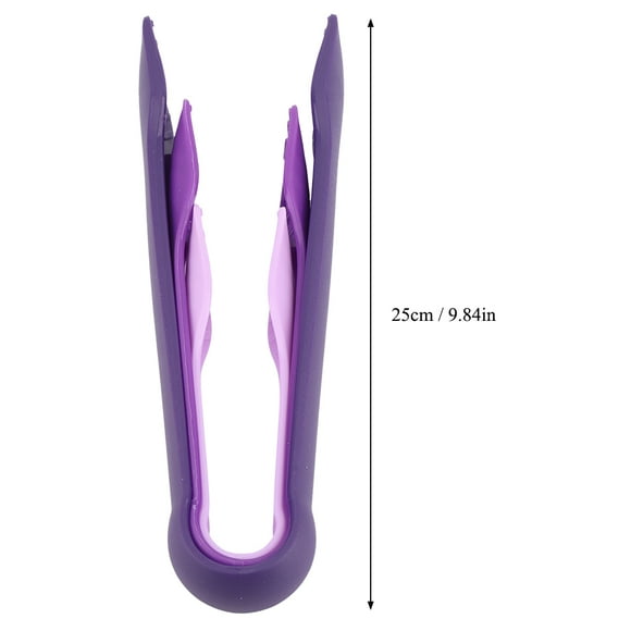 3 PCS Patires d'aliments en plastique multifonctionnels, pince en toute sécurité et durable, non collante, facile à laver, conception ergonomique, pour la boulangerie domestique