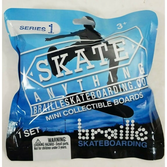 Braille Mini Collectible Skateboards Series 1 Mystery Pack