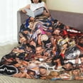 thumbnail image 5 of Wwe Fleece Blanket Super Soft Cozy Throw Blanket 60"X50", Lightweight Fuzzy Comfy Flannel Blanket Warm Plush Throw Blankets For Couch, Sofa, Bed, 5 of 8