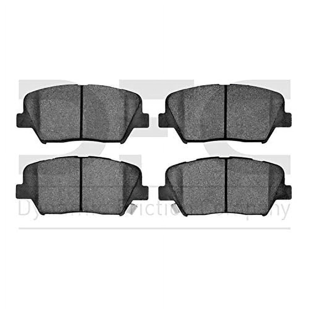 Dynamic 1551-1815-00 DFC 5000 Advanced Brake Pads - Ceramic Fits select: 2011-2020 KIA SORENTO, 2013-2018 HYUNDAI SANTA FE SPORT