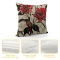 thumbnail image 4 of Decorative Throw Pillow Covers Square Cushion Case Pattern Hand Nature Ink Asia Brush Pillow Cover for Sofa Couch Chair, 4 of 5
