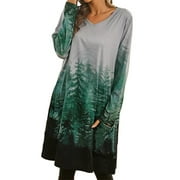 Paille Nightgown Sleepwear For Women Long Sleeve Pajama Dress Sleepwear V Neck Nightdress Homewear Loungewear Sleep Dresses