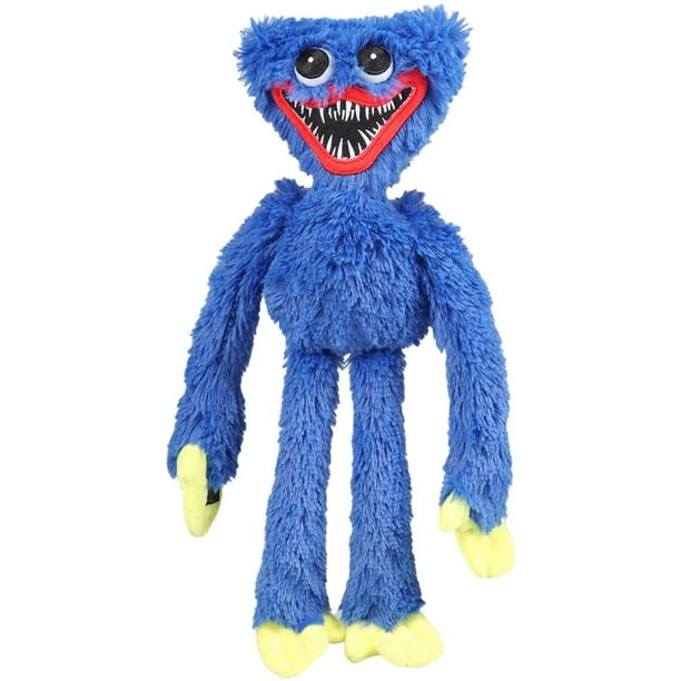 Poppy Playtime Huggy Wuggys Plush Toy Monster Horror Stuffed Doll Blue  Scary and Funny Plush Doll Character Plushie Doll Toy Gift for Game Fans  Kids Christmas Birthday Gifts, 40cm 