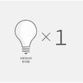 thumbnail image 4 of Generation Lighting Barn Light 1-Light Black Exterior Outdoor Flush Mount Ceiling Light, 4 of 4